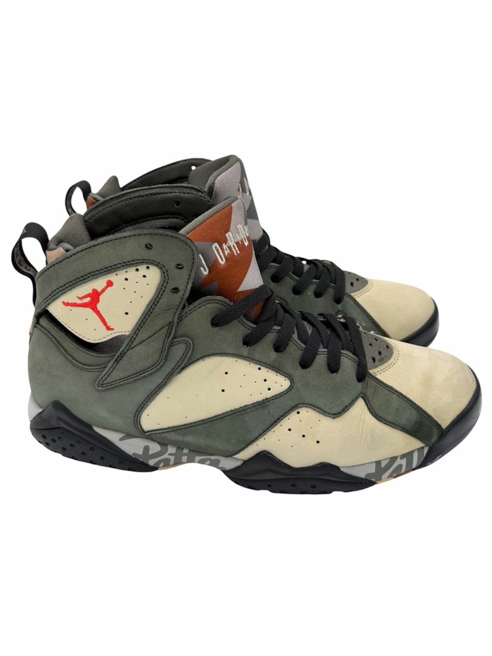 Nike Air Jordan 7 Retro Patta Icicle AT3375-100 Shoes Green Men's - Size 11